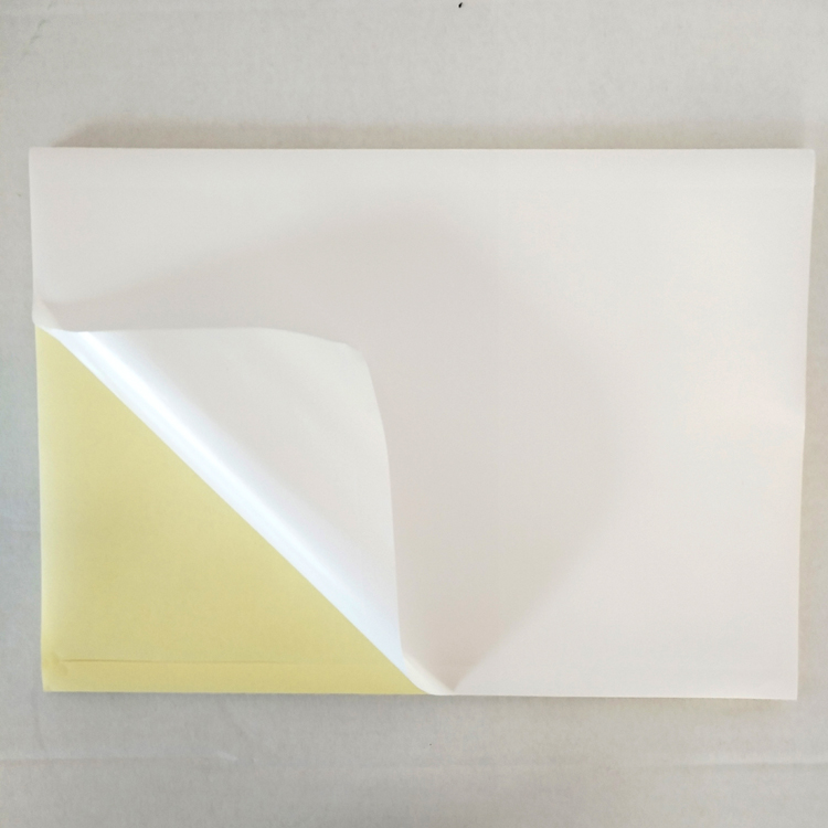 Yellow dusty paper