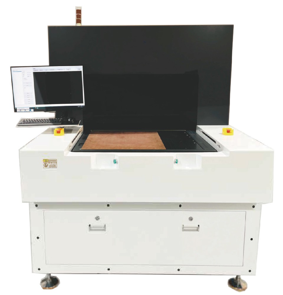 Laser blind hole inspection machine