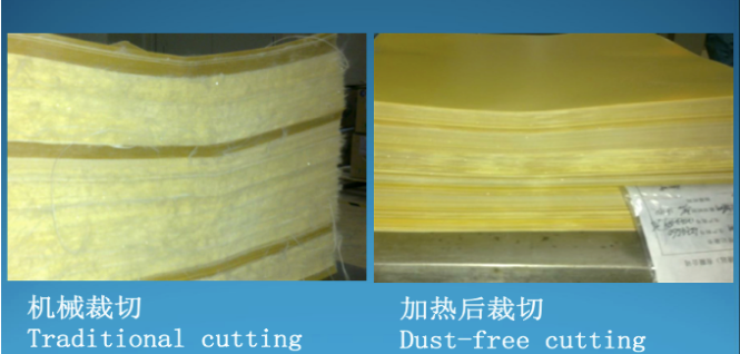 Dust-free PP cutting machine